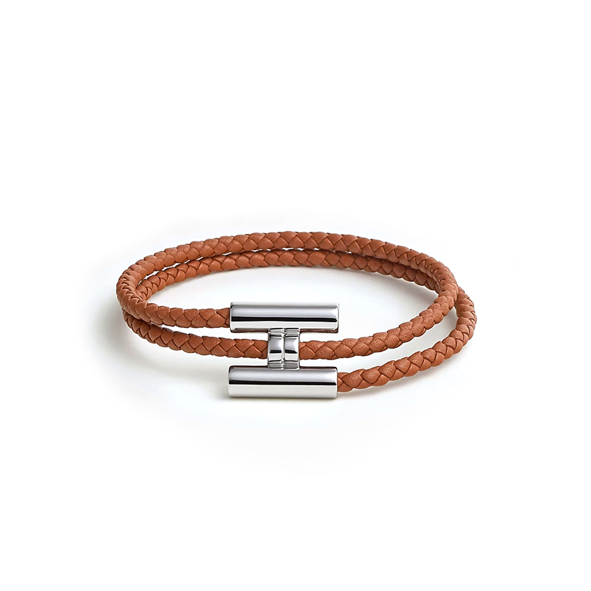 HERMÈS TOURNIS TRESSE BRACELET H068406FP37T5